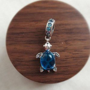 925?Sterling Silver Sea Turtle Charm